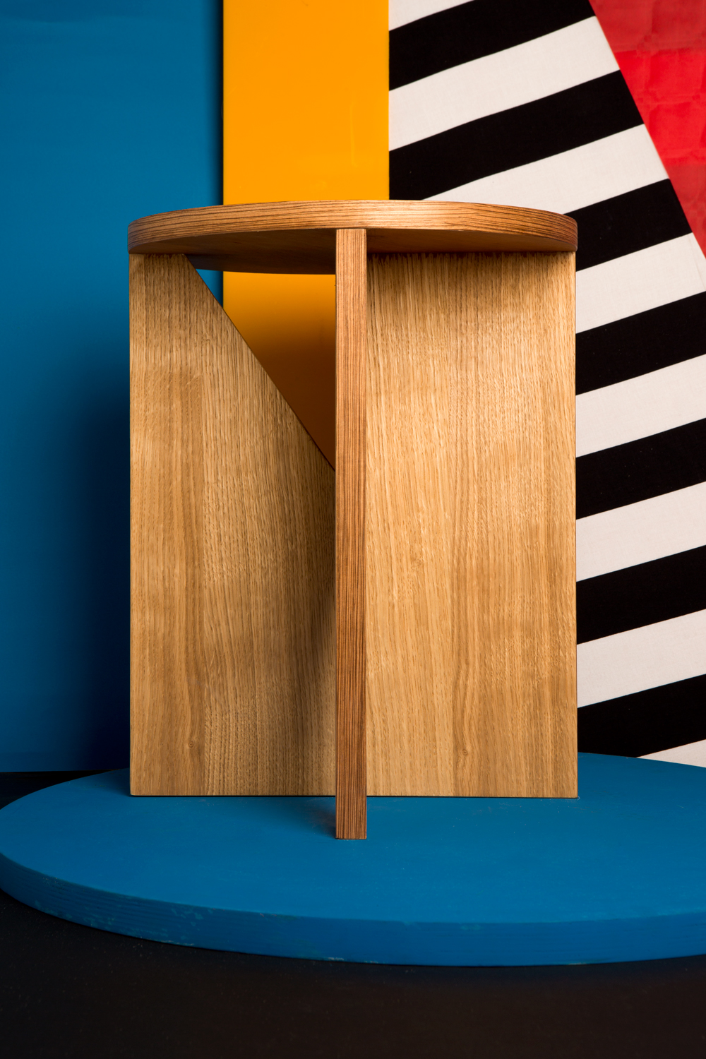 Tankboys' stool Walnut, oak, american cherry, ash or fir