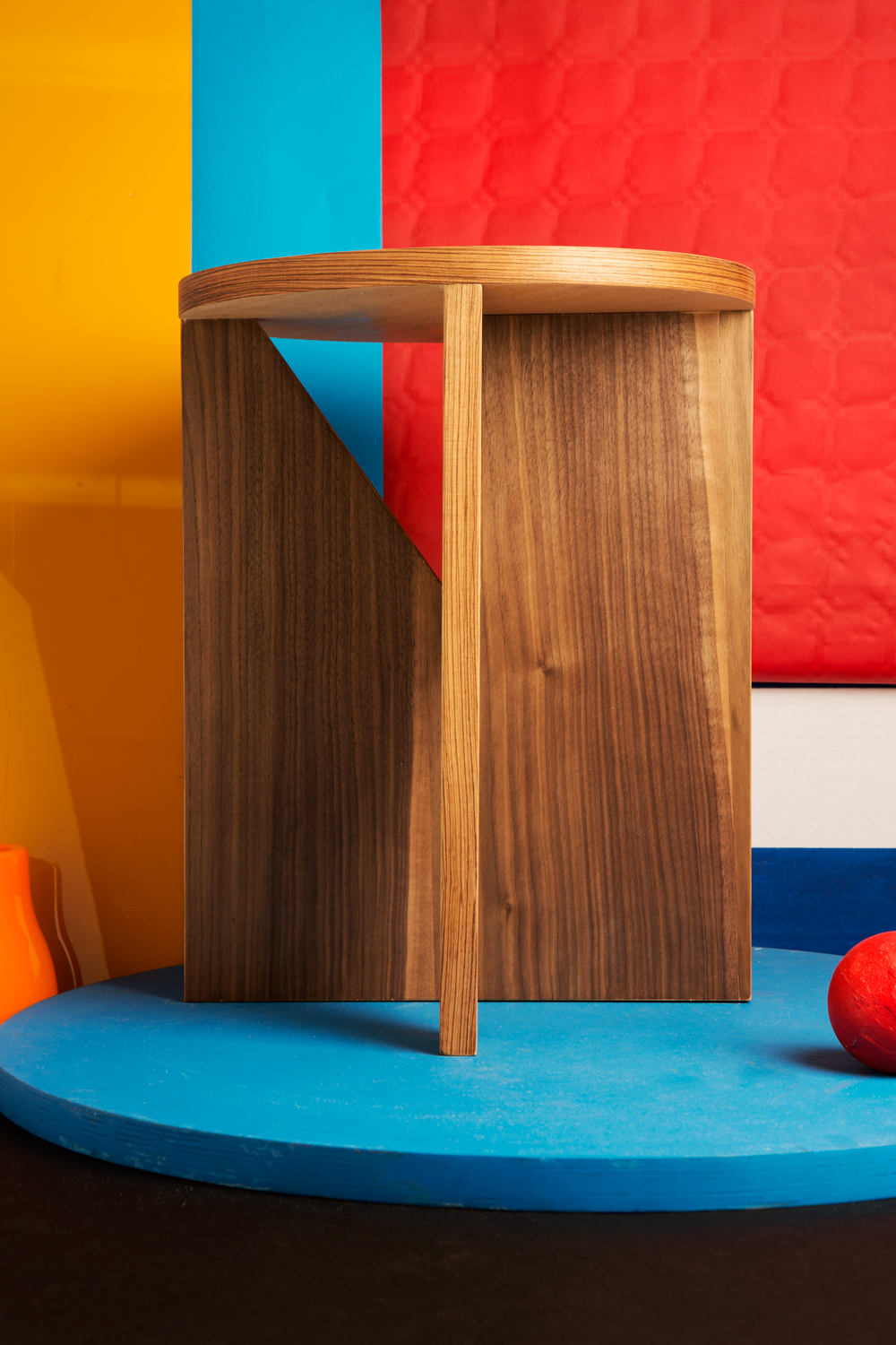 Tankboys' stool Walnut, oak, american cherry, ash or fir