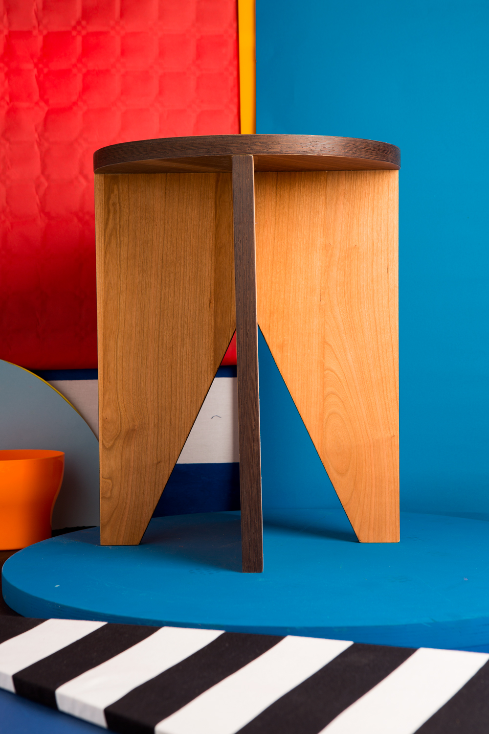 Tankboys' stool Walnut, oak, american cherry, ash or fir